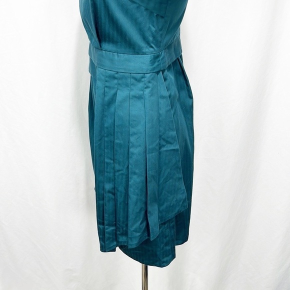 MARC by Marc Jacobs Sleeveless Square Neckline Fit and Flare Teal Dress size 0 - Picture 7 of 14